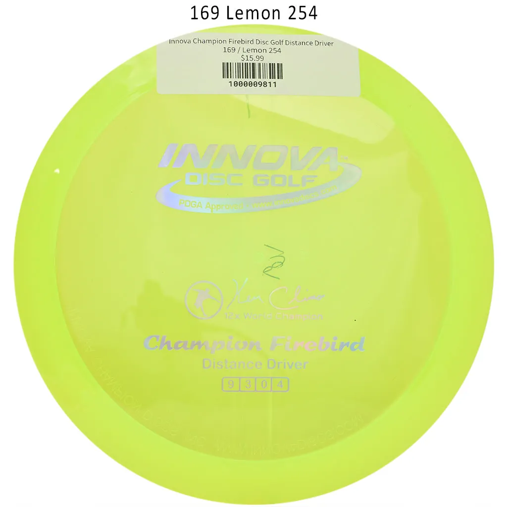 Innova Champion Firebird Disc Golf Distance Driver