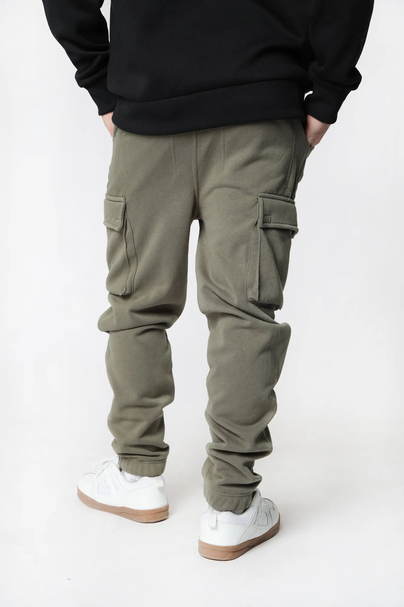 Jogger Cargo en Molleton West49 Homme