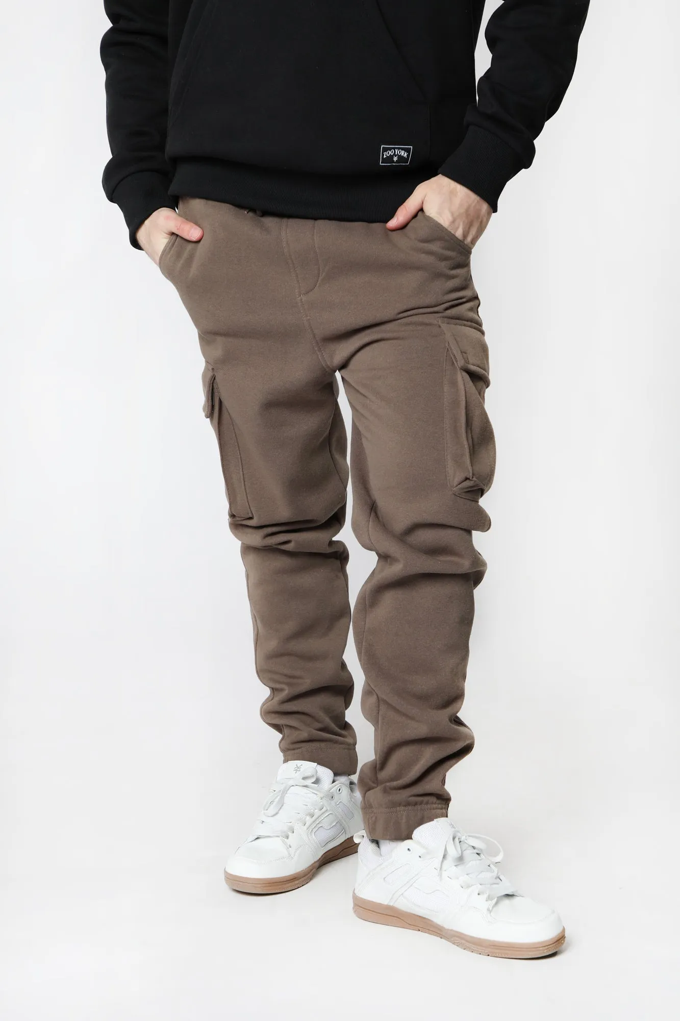 Jogger Cargo en Molleton West49 Homme