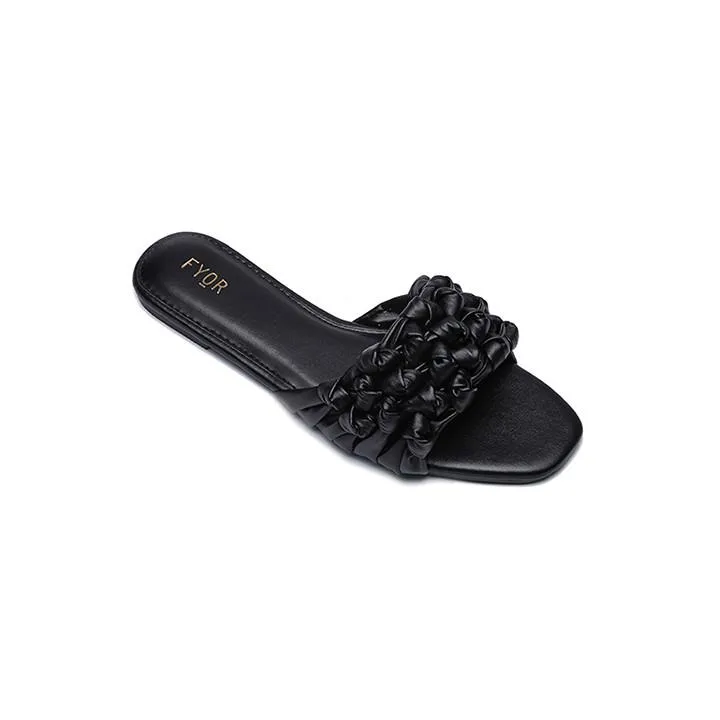 Knotted Slip on Sandal MY 178