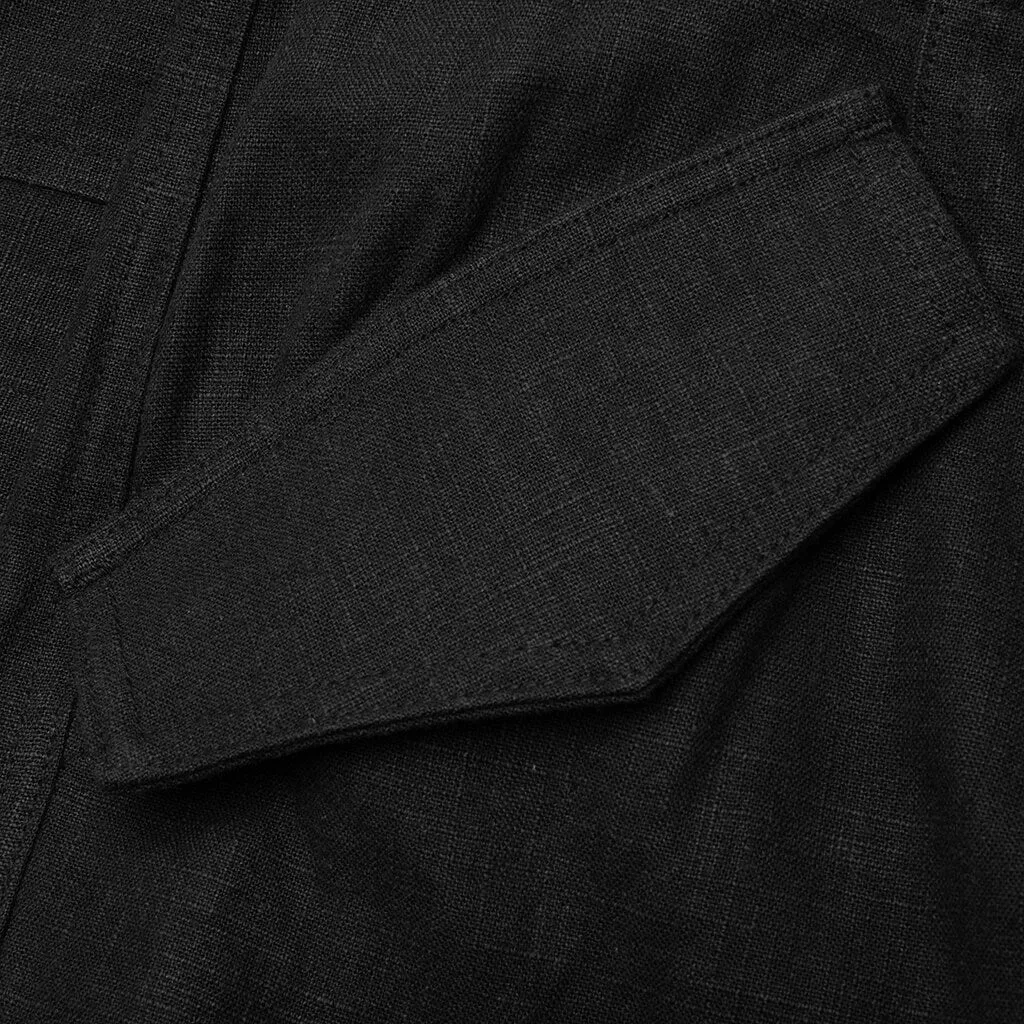 Linen Cargo - Black