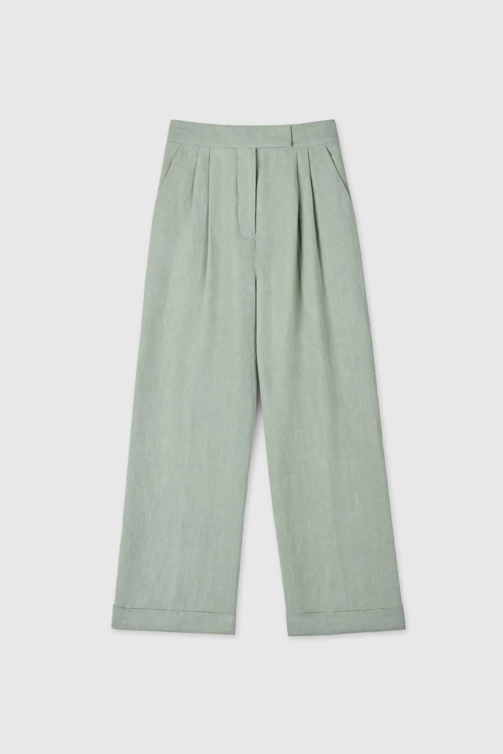 Linen Wide Leg Pants