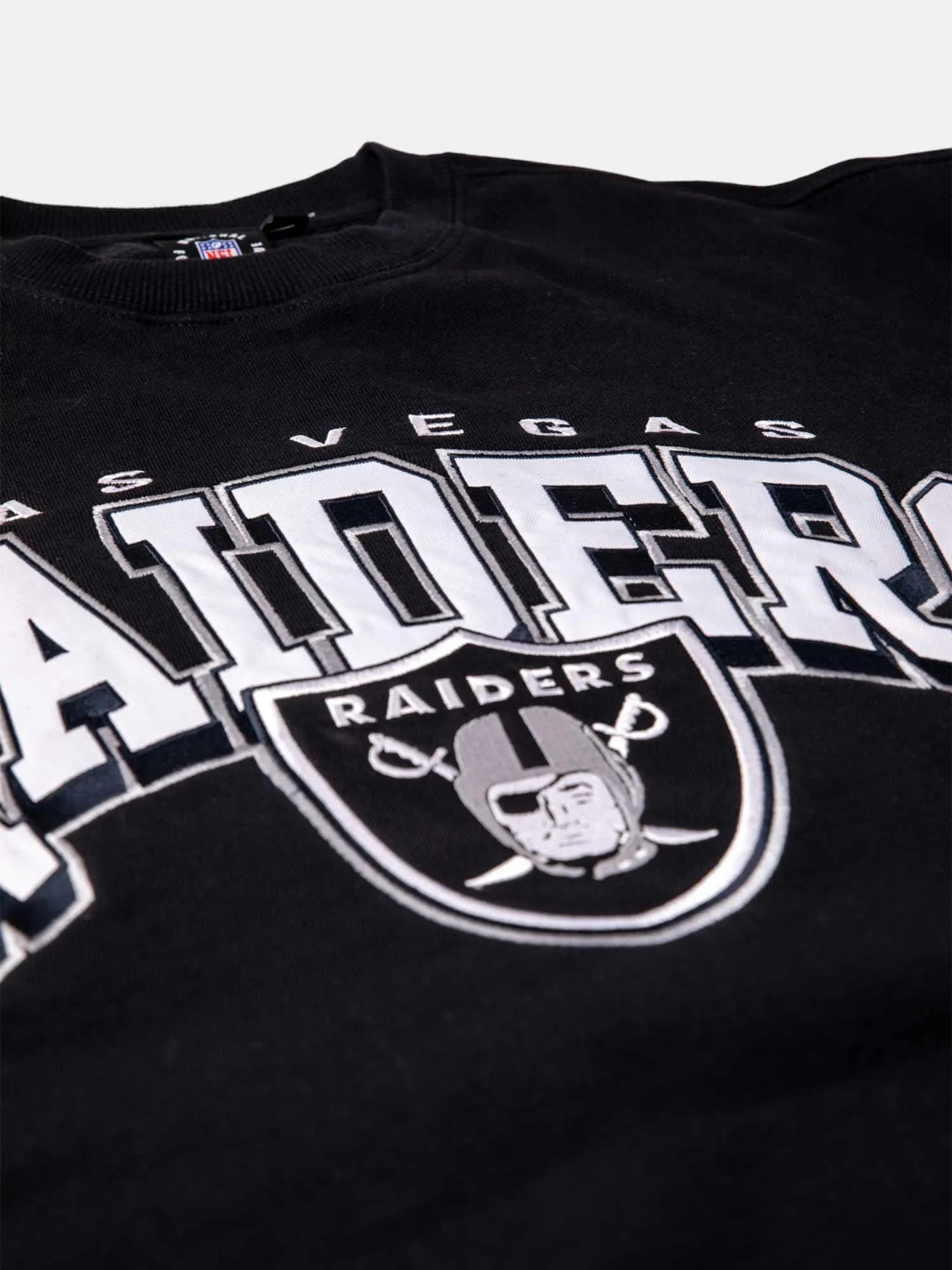 Majestic Las Vegas Raiders New Classic Arch Crew - Faded Black