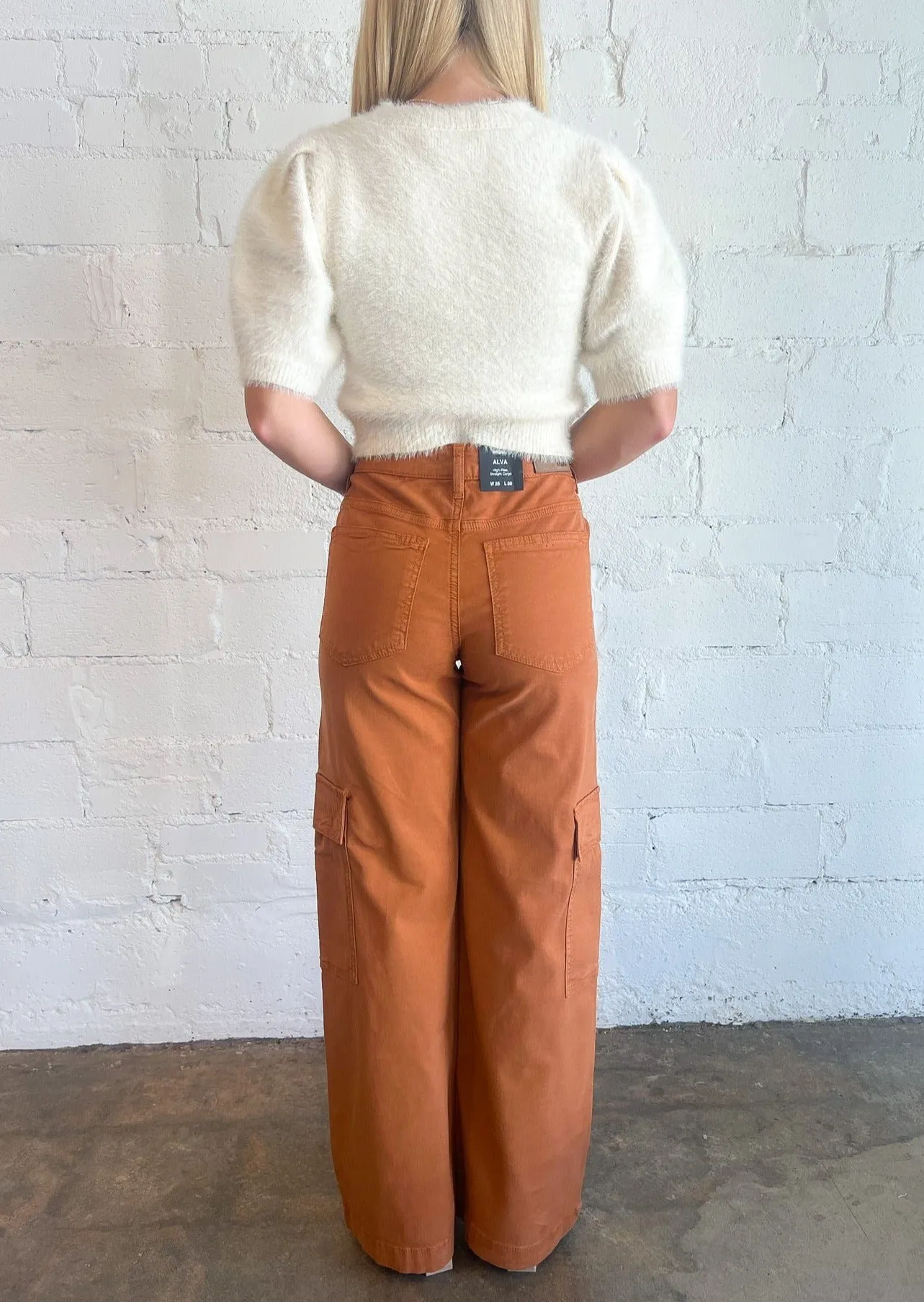 Mavi Alva Luxe Twill Cargo Pant