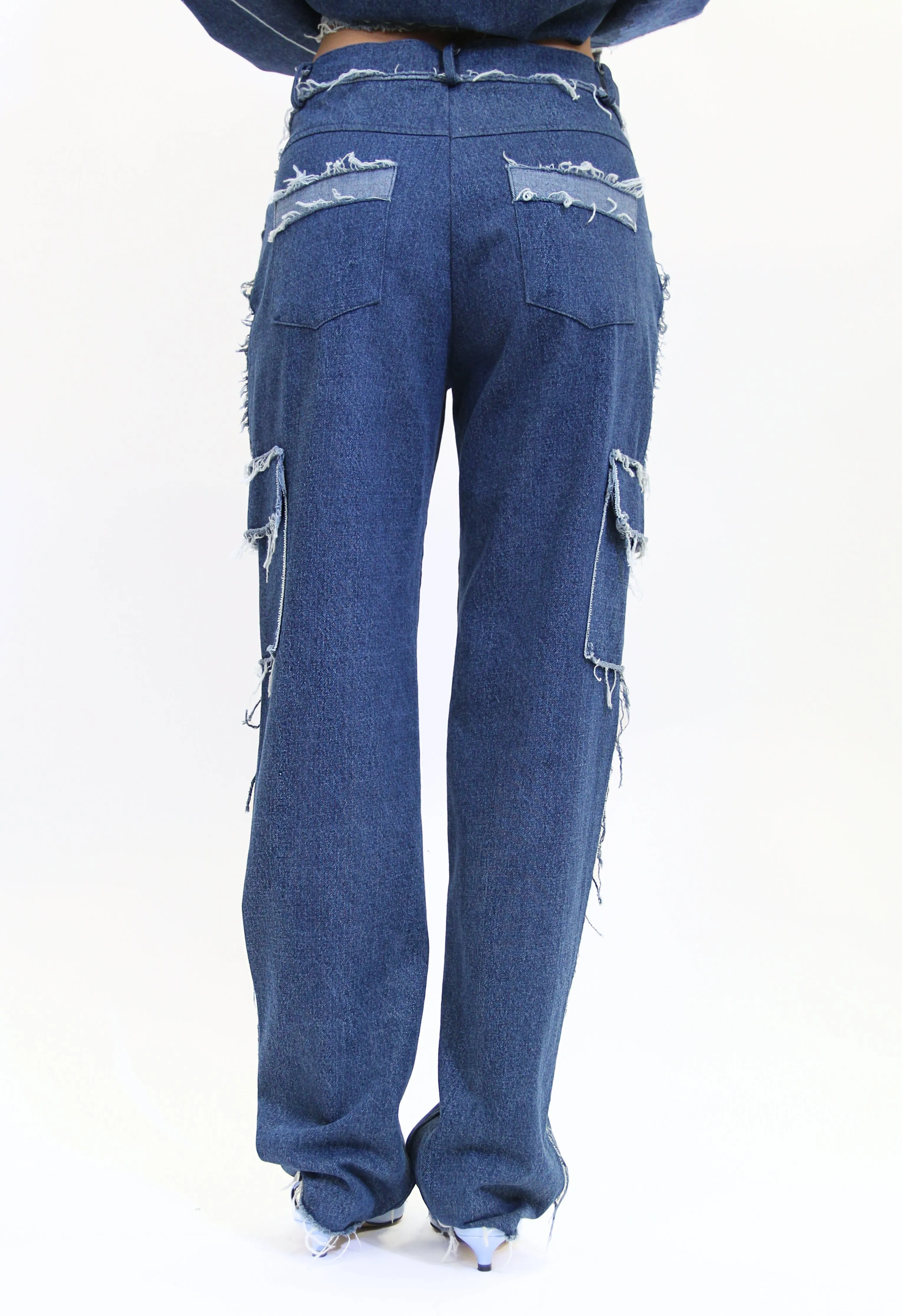 Mellow Distressed Denim Pants