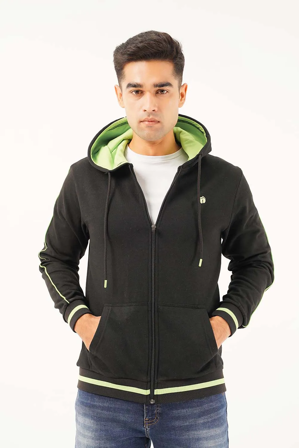 Men's Front Zip Hood