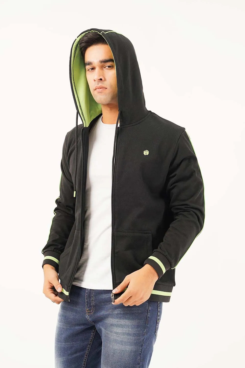 Men's Front Zip Hood