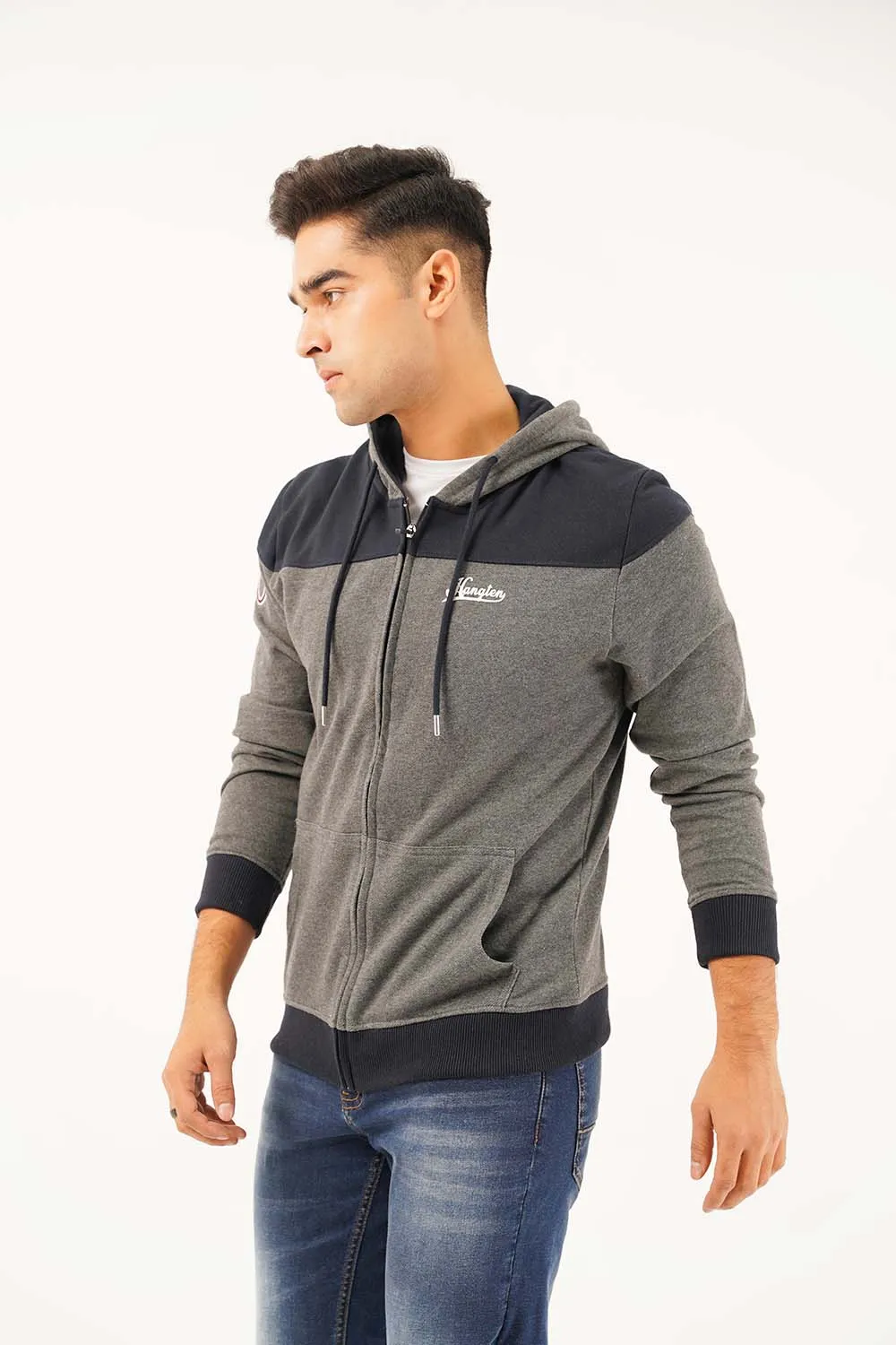 Men's Front Zip Hood