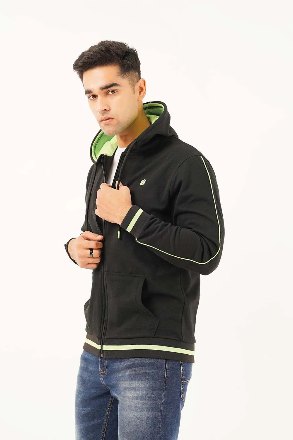 Men's Front Zip Hood