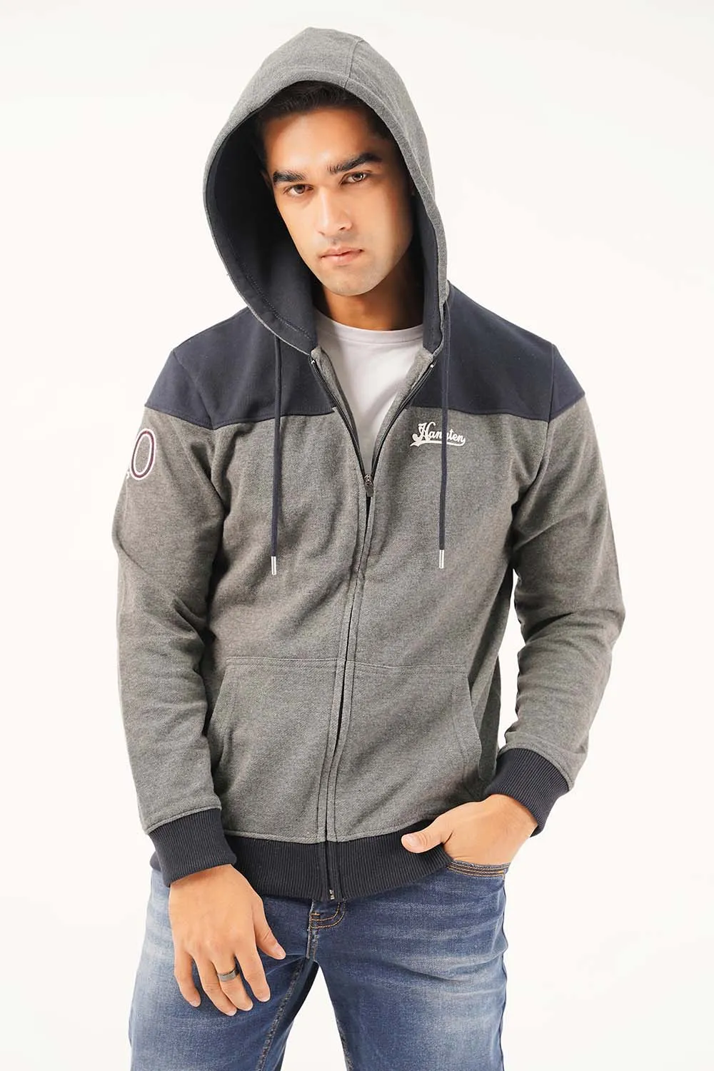 Men's Front Zip Hood