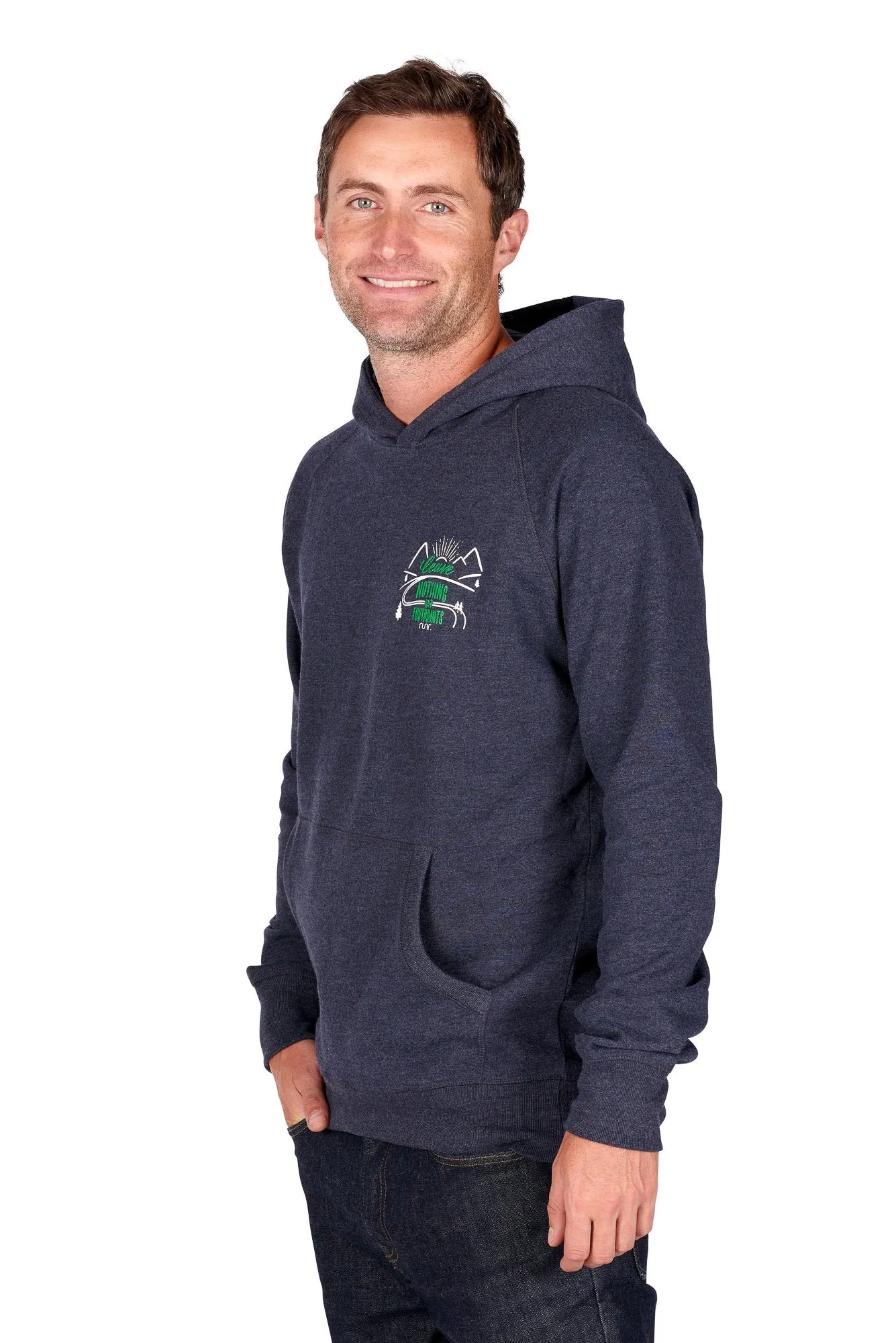 Men's 'Leave Nothing But Footprints' runr Hoodie