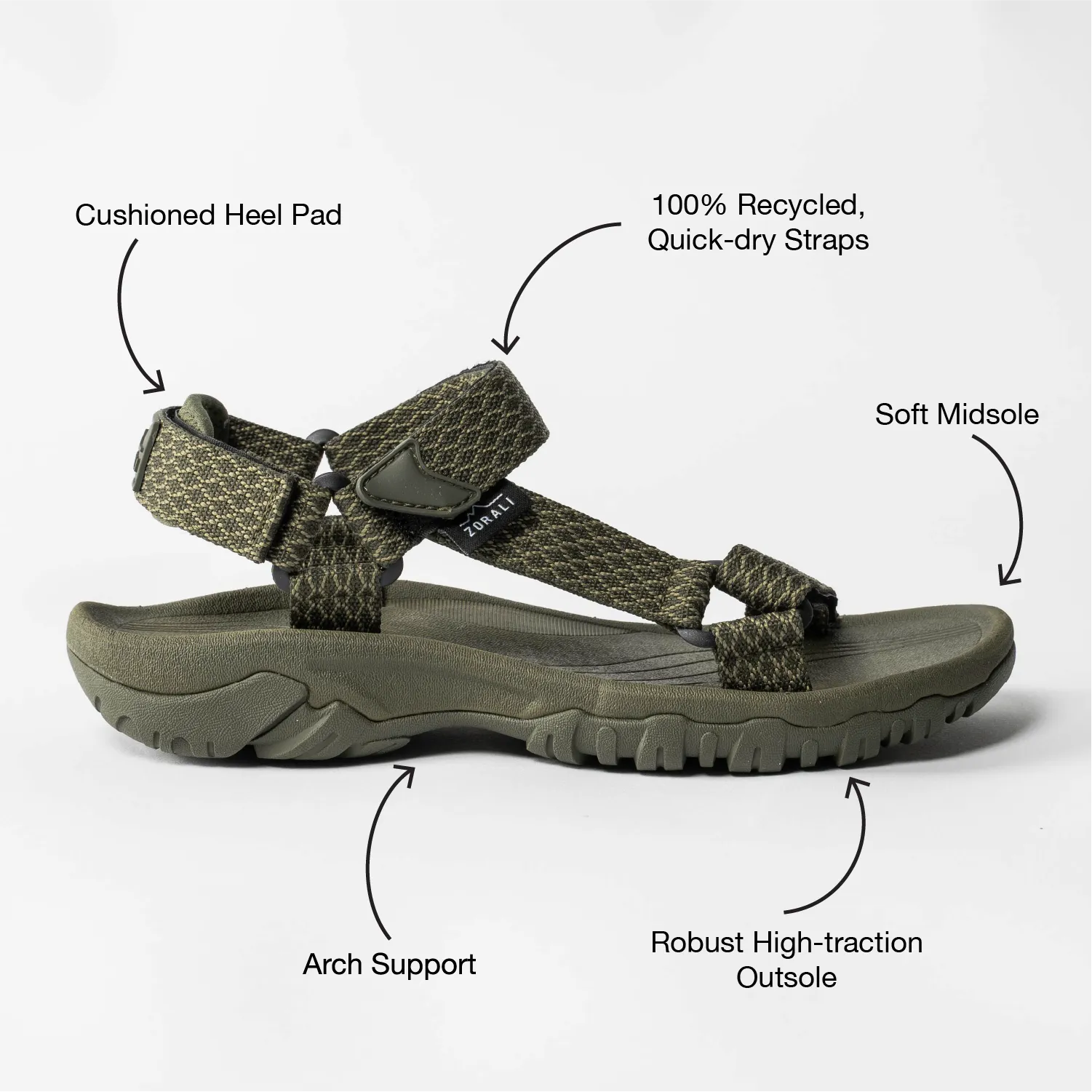 Mens Trailblazer Sandal Olive