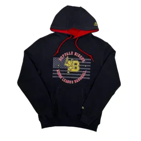 New Era Buffalo Bisons Stars & Stripes Dark Navy Hoodie