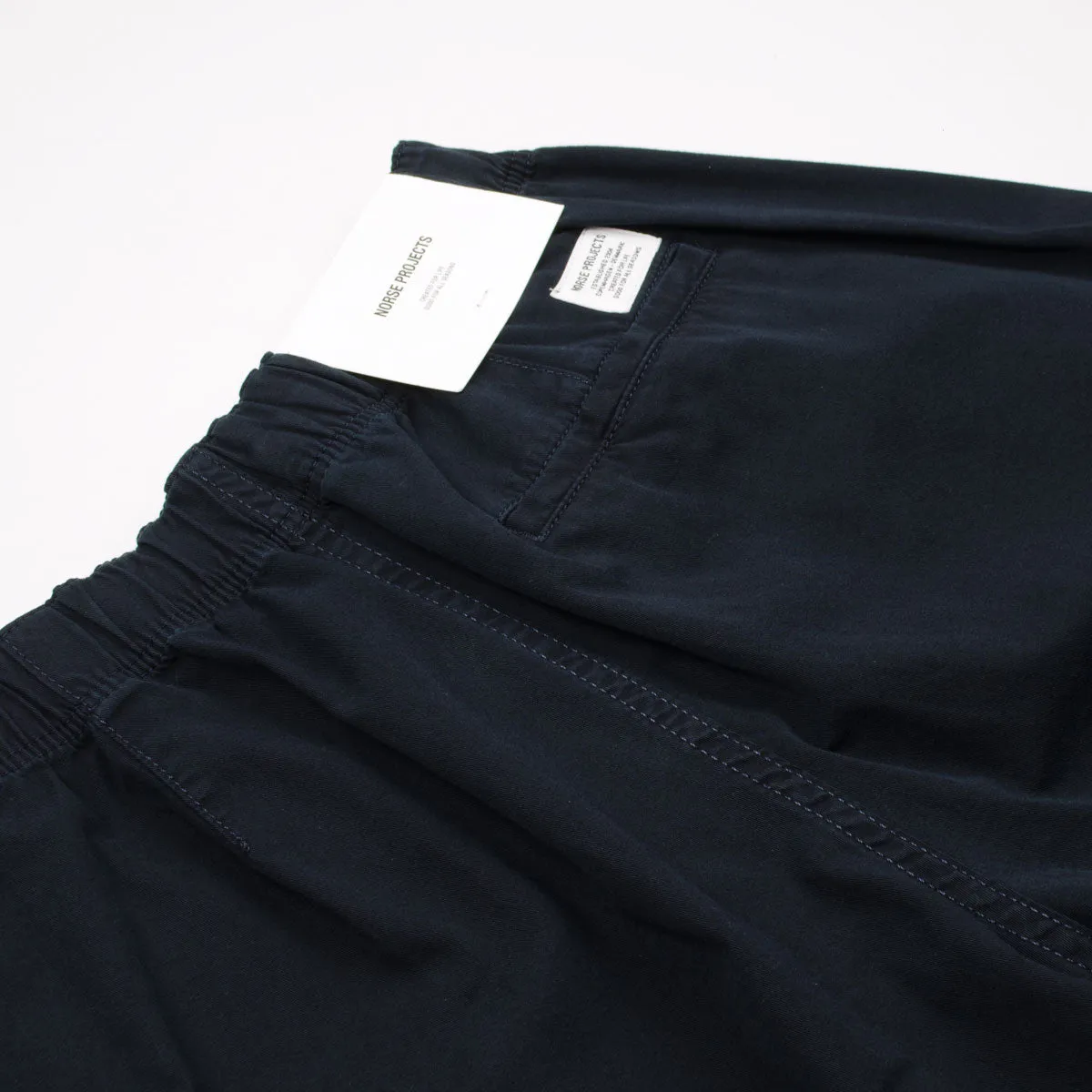 Norse Projects - Ezra Light Twill Pants - Dark Navy