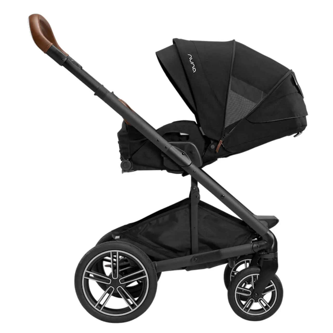 Nuna MIXX Next Pushchair & Carrycot - Caviar