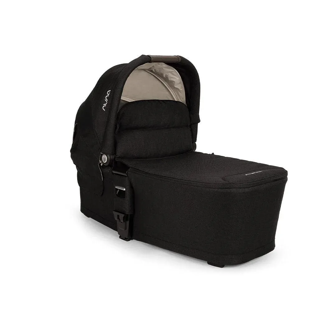 Nuna Mixx Next with Carrycot and PIPA Next Car Seat and Rotating Base - Caviar