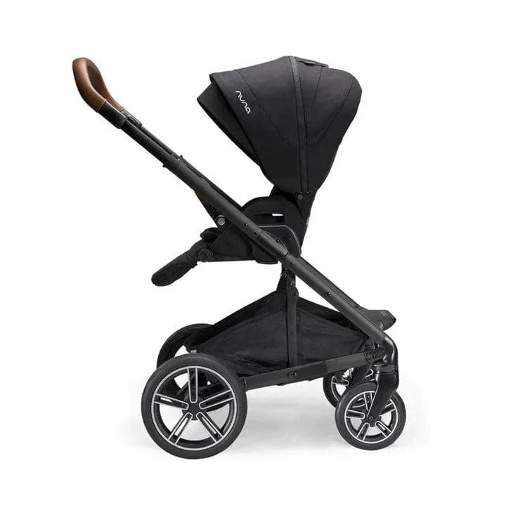 Nuna Mixx Next with Carrycot and PIPA Next Car Seat and Rotating Base - Caviar