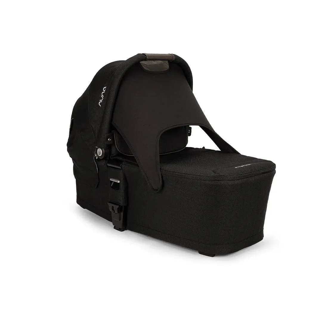 Nuna Mixx Next with Carrycot and PIPA Next Car Seat and Rotating Base - Caviar