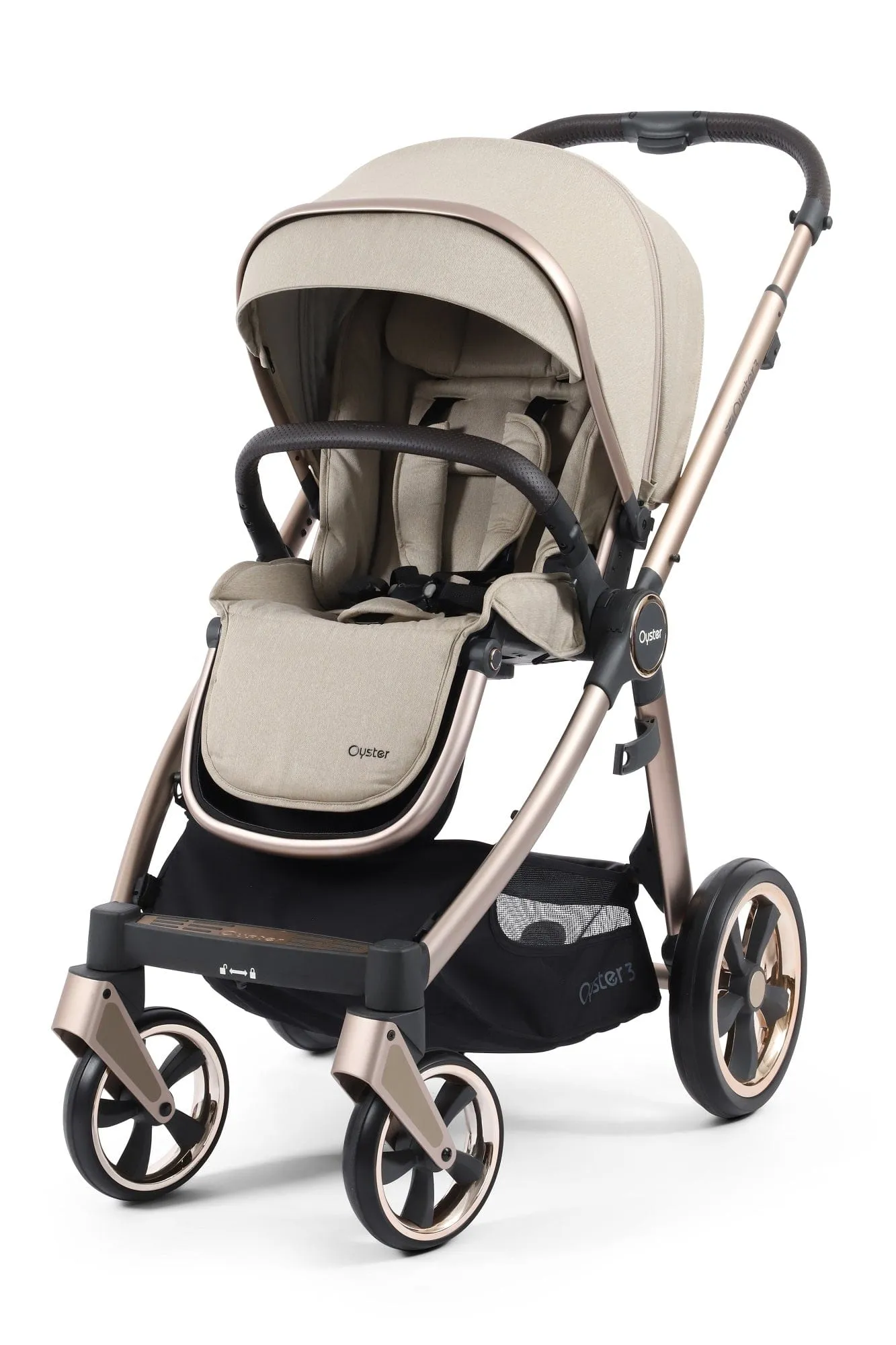 Oyster 3 Stroller & Carrycot - Creme Brulee