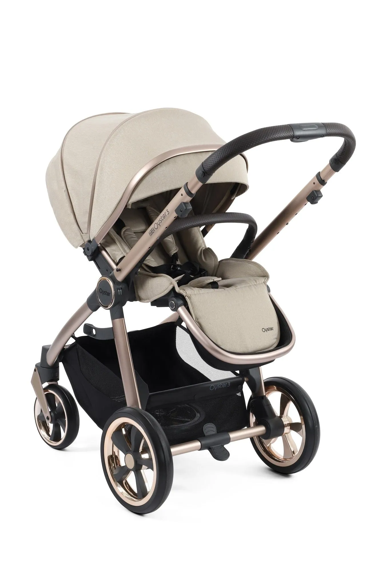 Oyster 3 Stroller & Carrycot - Creme Brulee