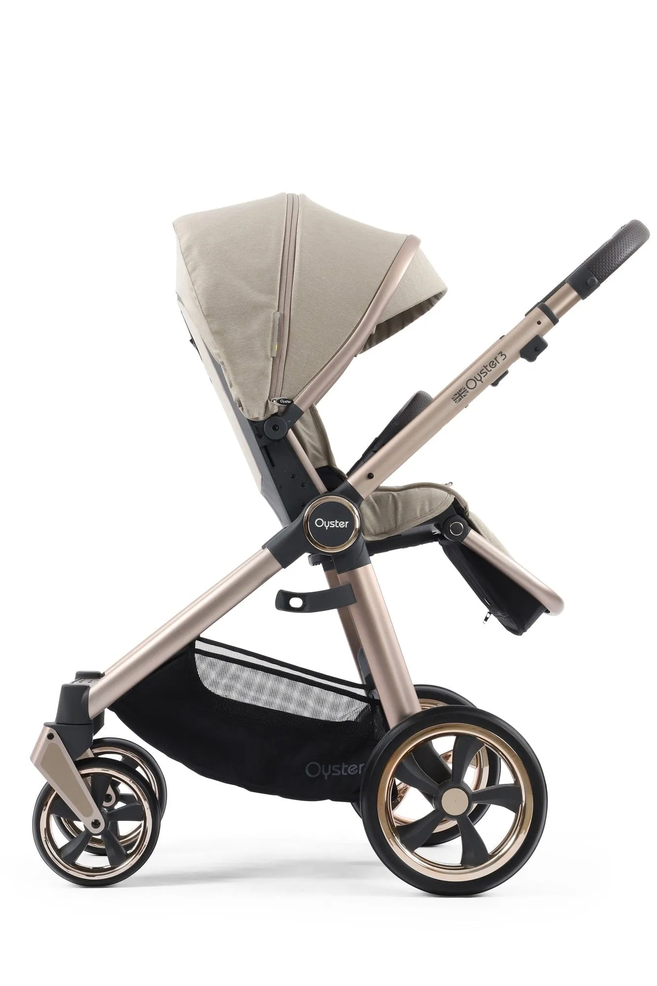 Oyster 3 Stroller & Carrycot - Creme Brulee