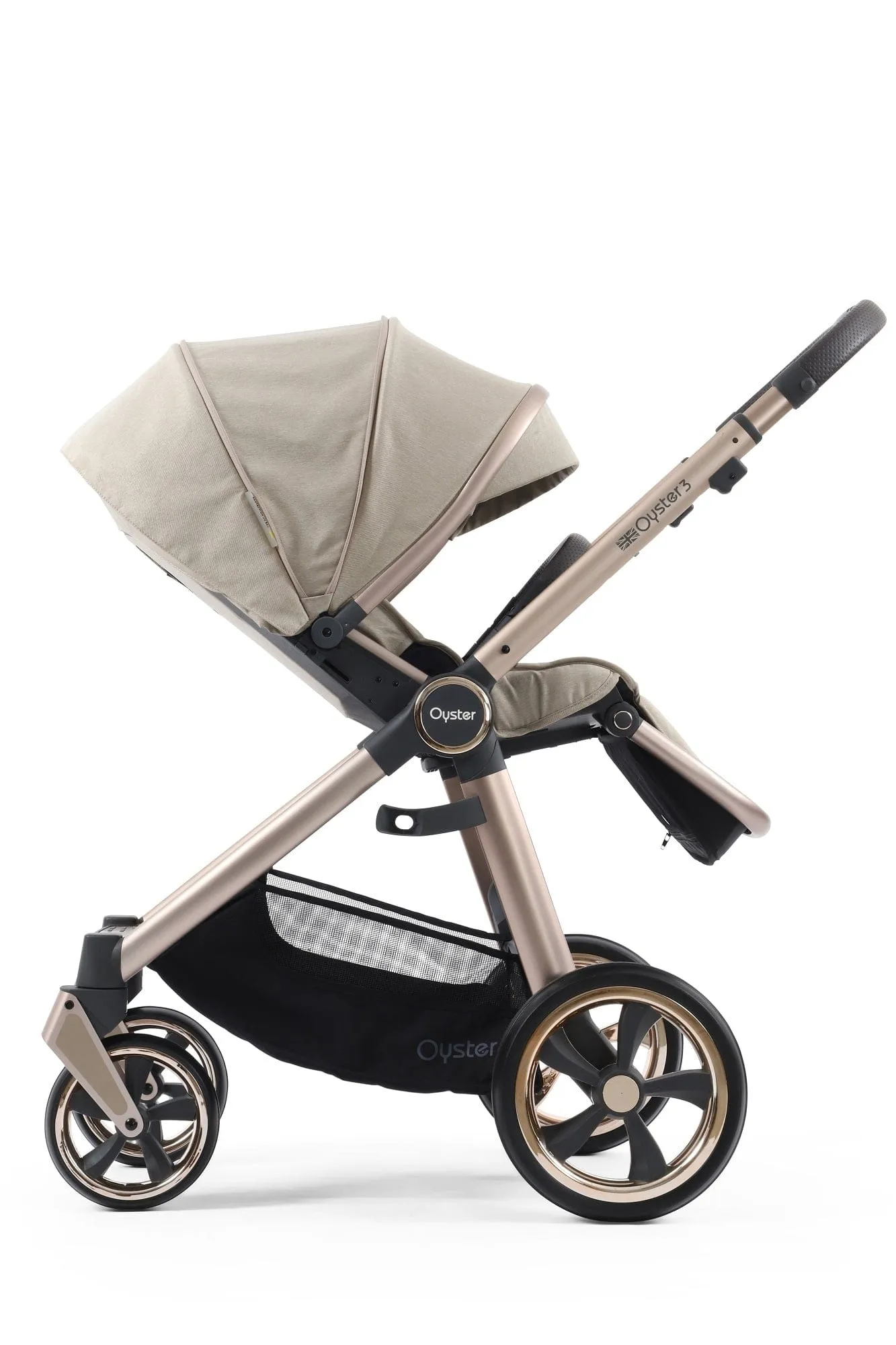 Oyster 3 Stroller & Carrycot - Creme Brulee