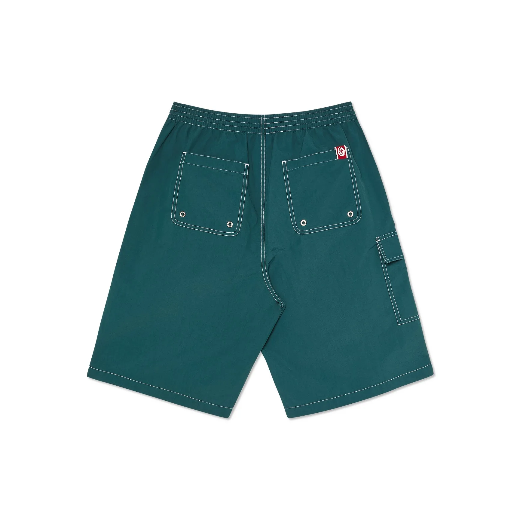 Polar Skate Co. Spiral Swim Shorts Dark Green