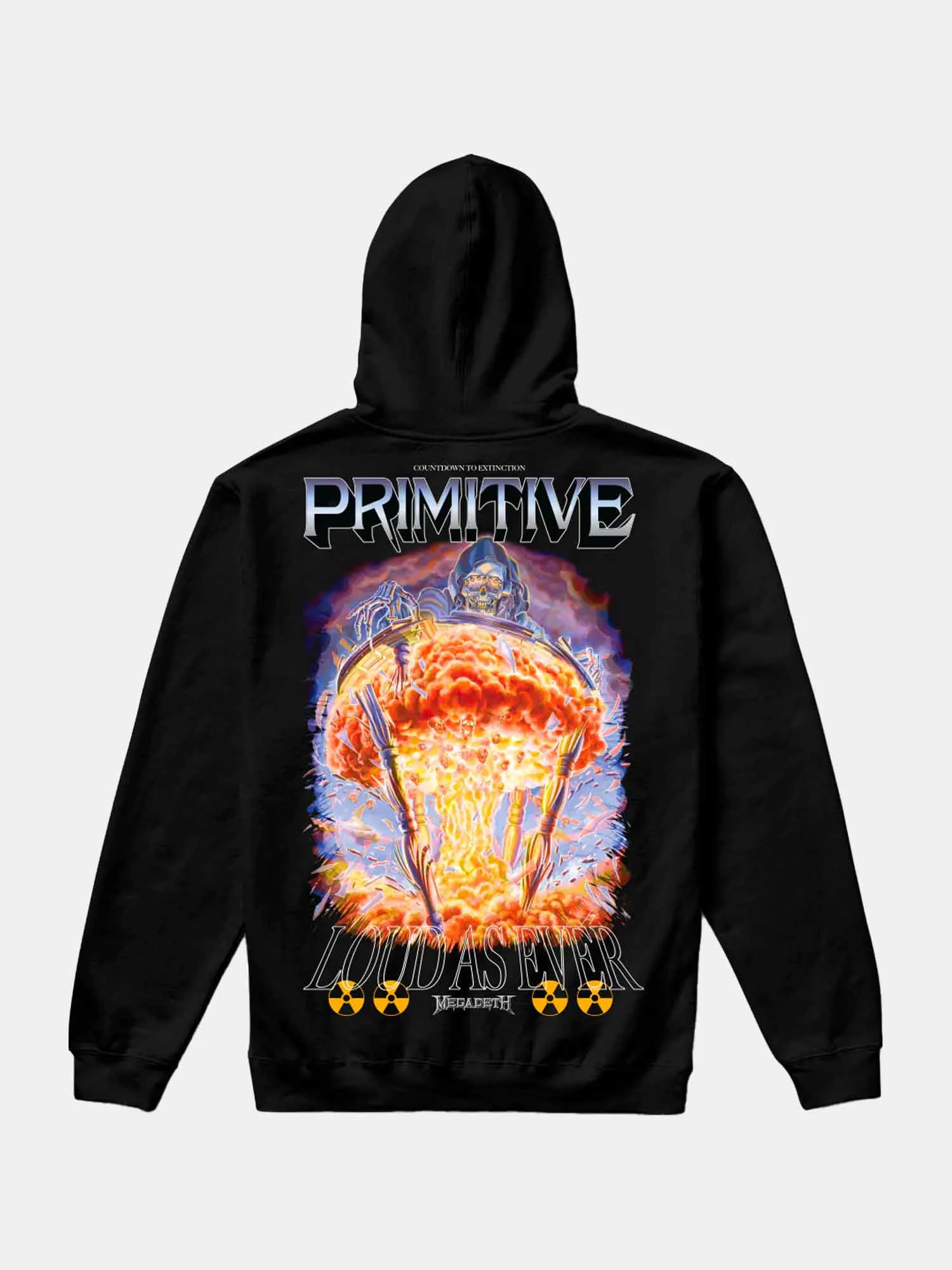 Primitive Time Hood - Black