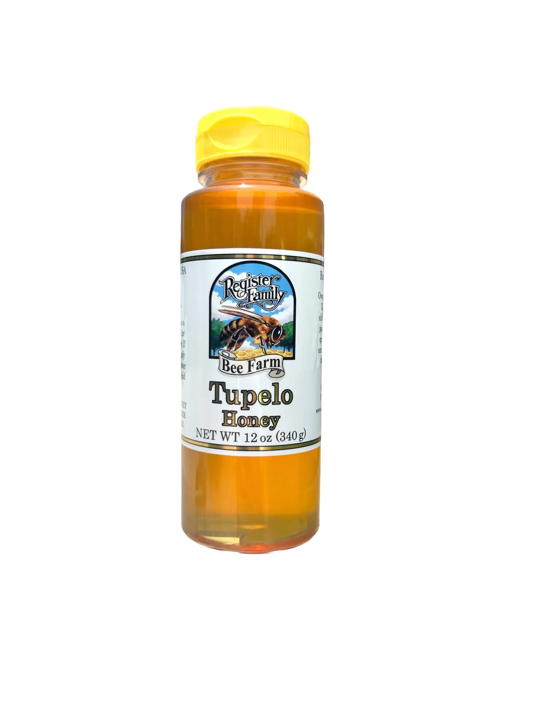 Pure Natural Raw Tupelo Honey 12oz