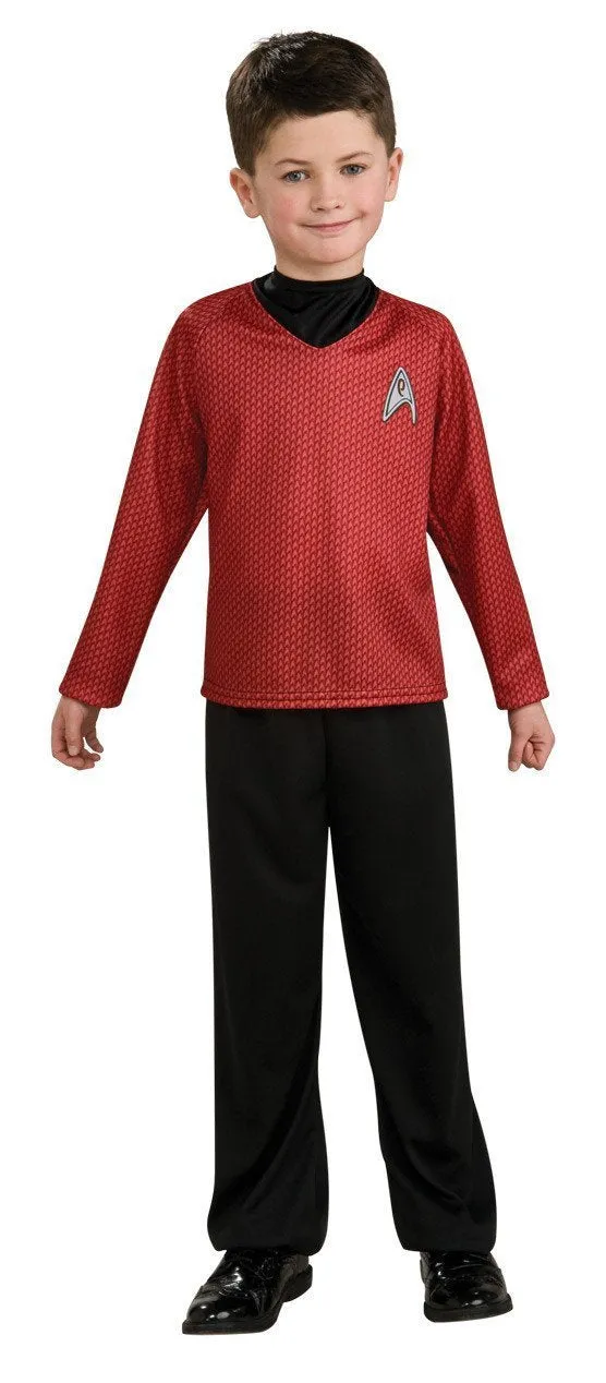 Red Star Trek Costume for Kids - Star Trek