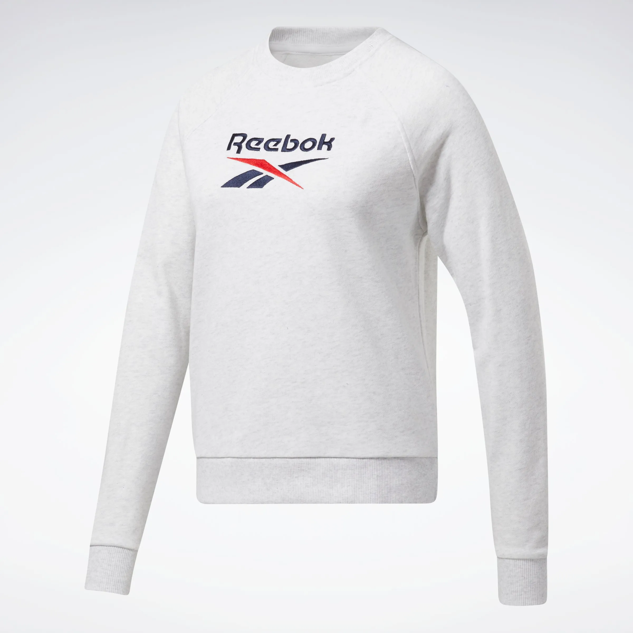 Reebok Apparel Women Classics Big Vector Crew Sweatshirt Whtmel