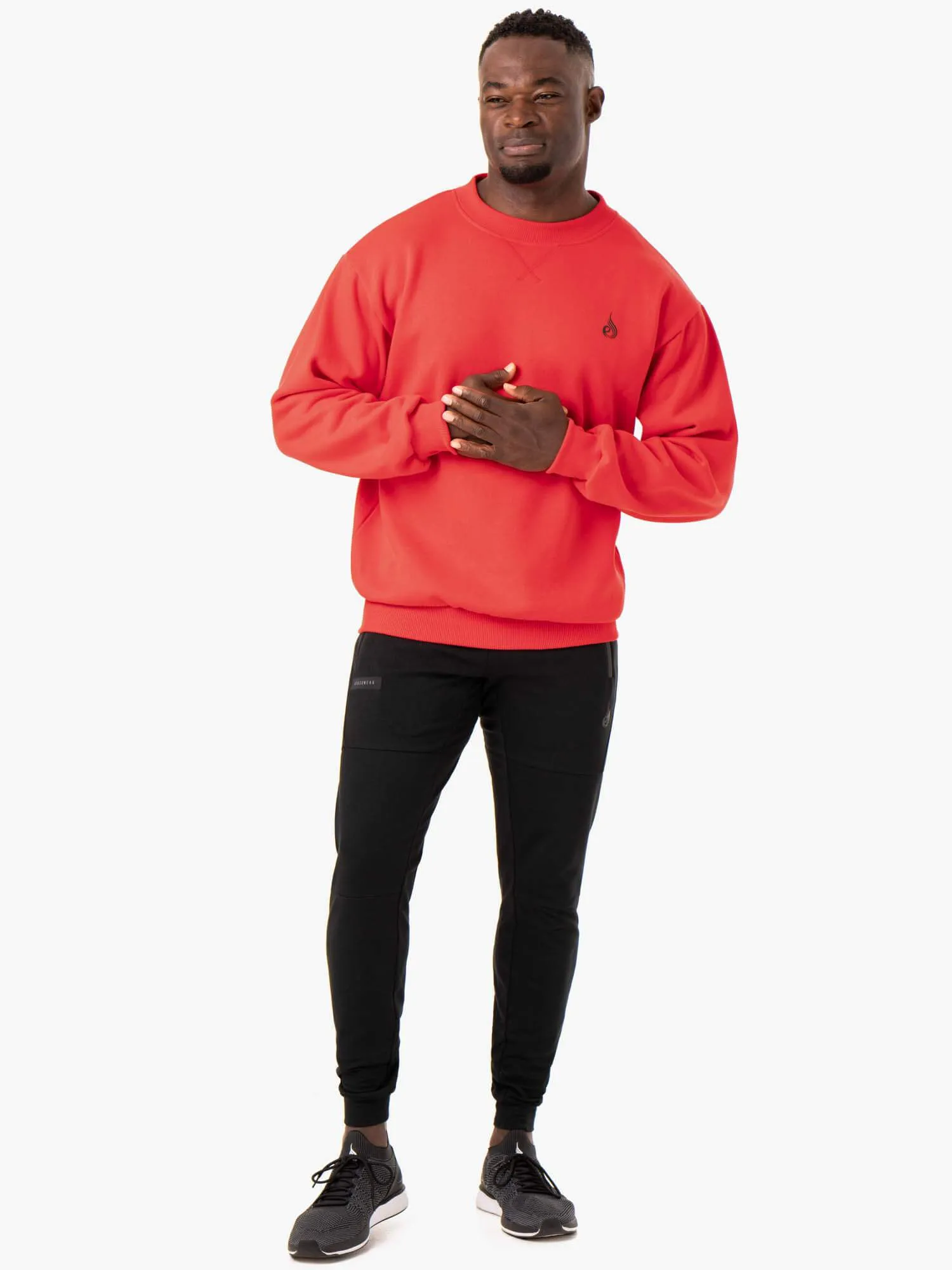 Reset Fleece Crew Neck - Red