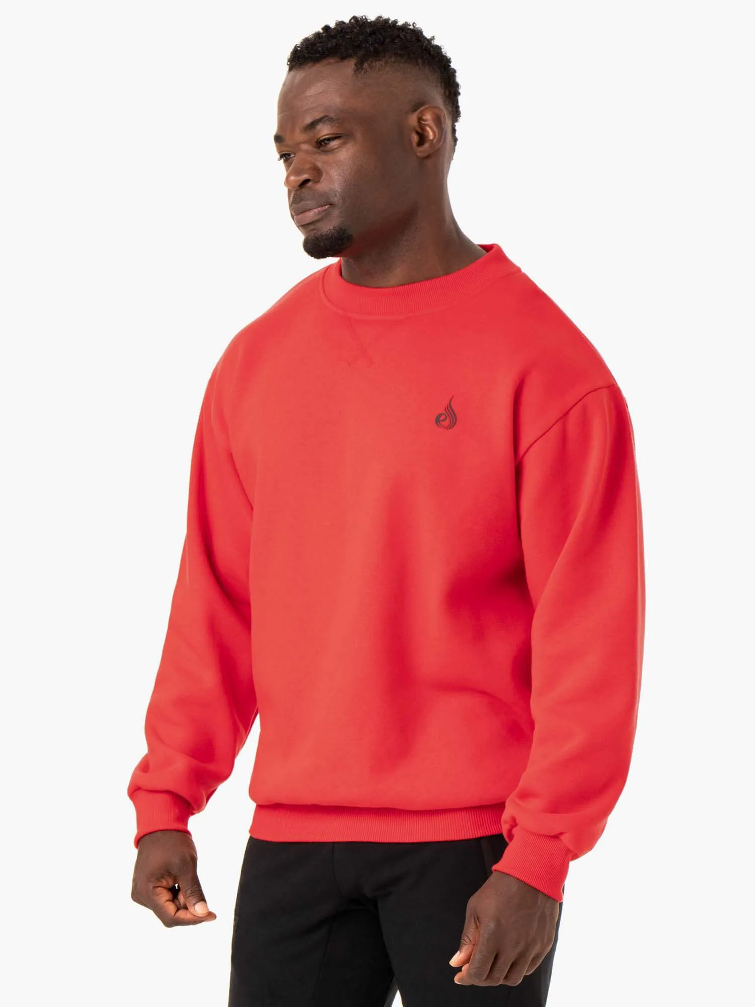 Reset Fleece Crew Neck - Red