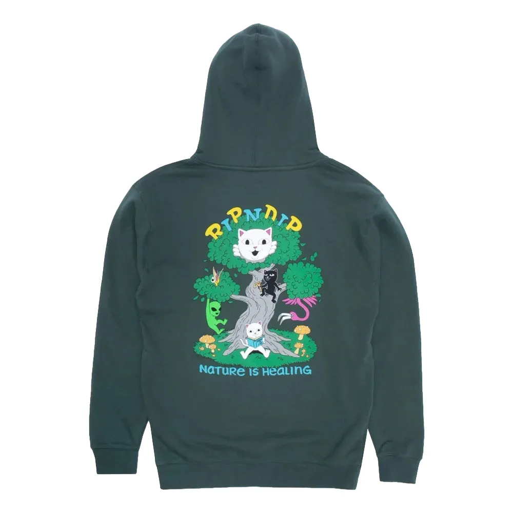 RIPNDIP ADVENTURE CLUB HOODIE-GREEN