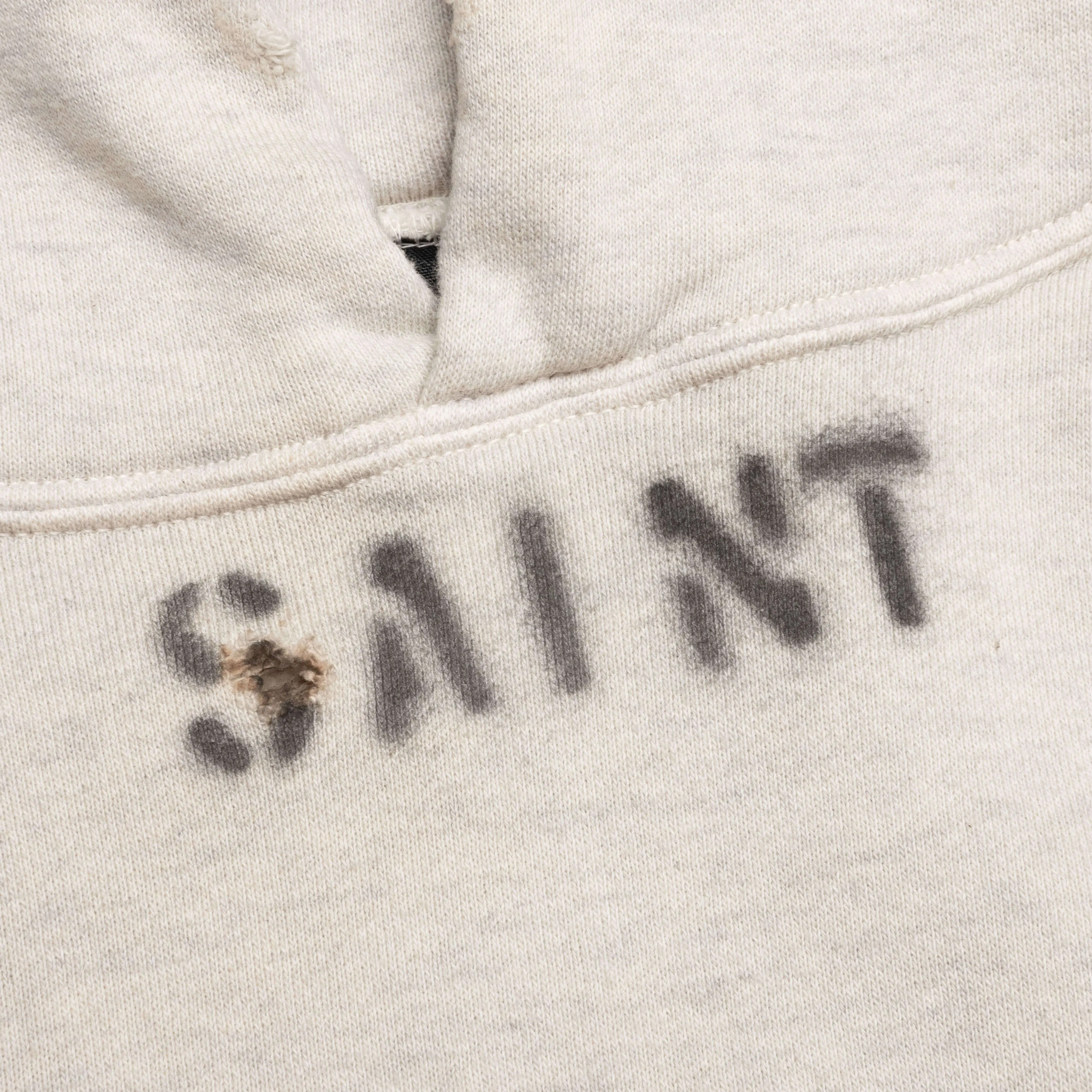 Saint Michael x Denim Tears Mural Hoodie - Grey