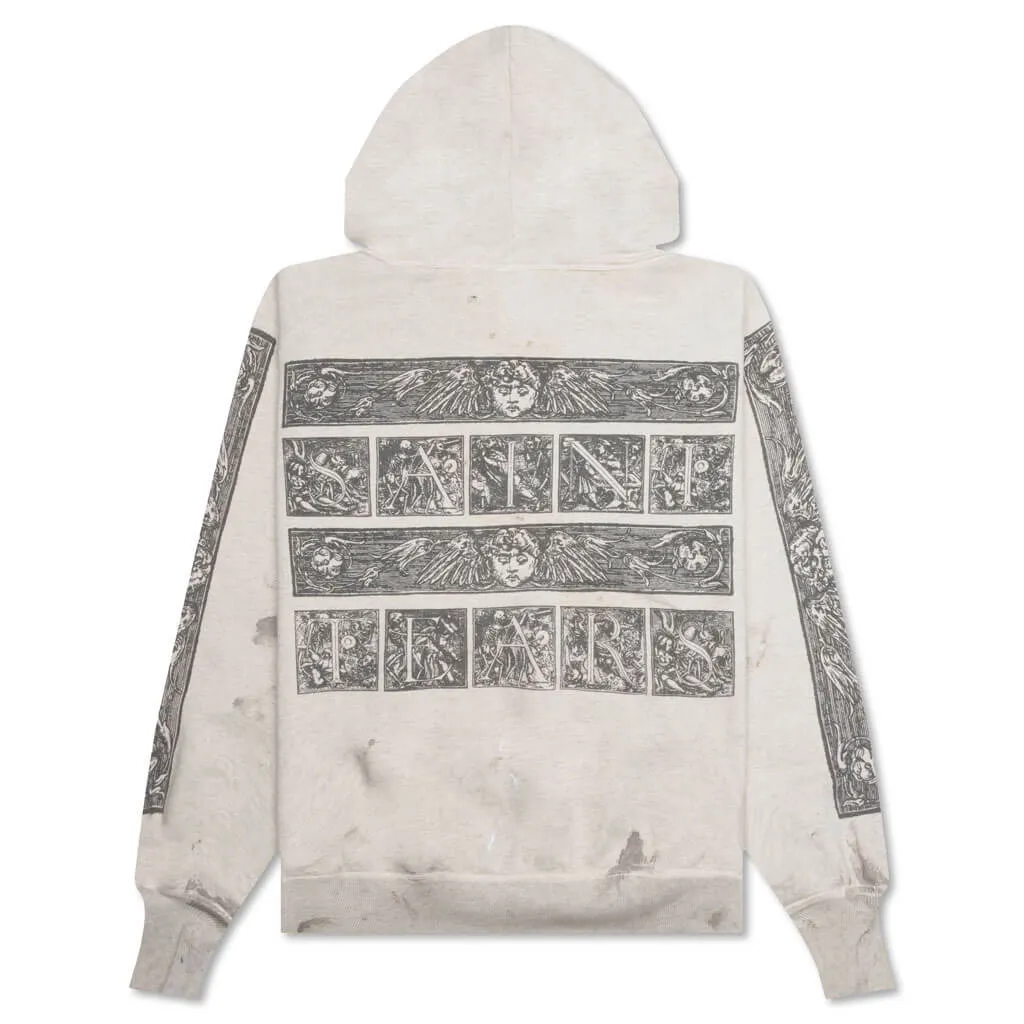 Saint Michael x Denim Tears Mural Hoodie - Grey