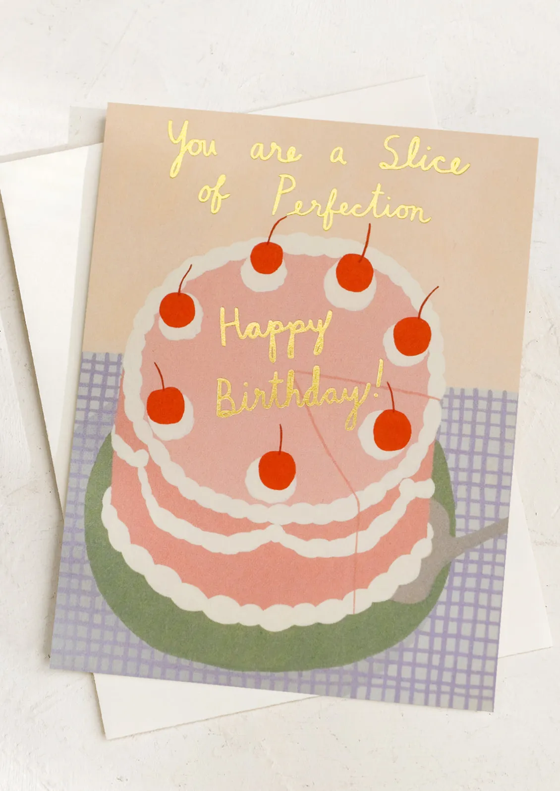 Slice of Perfection Birthday Card