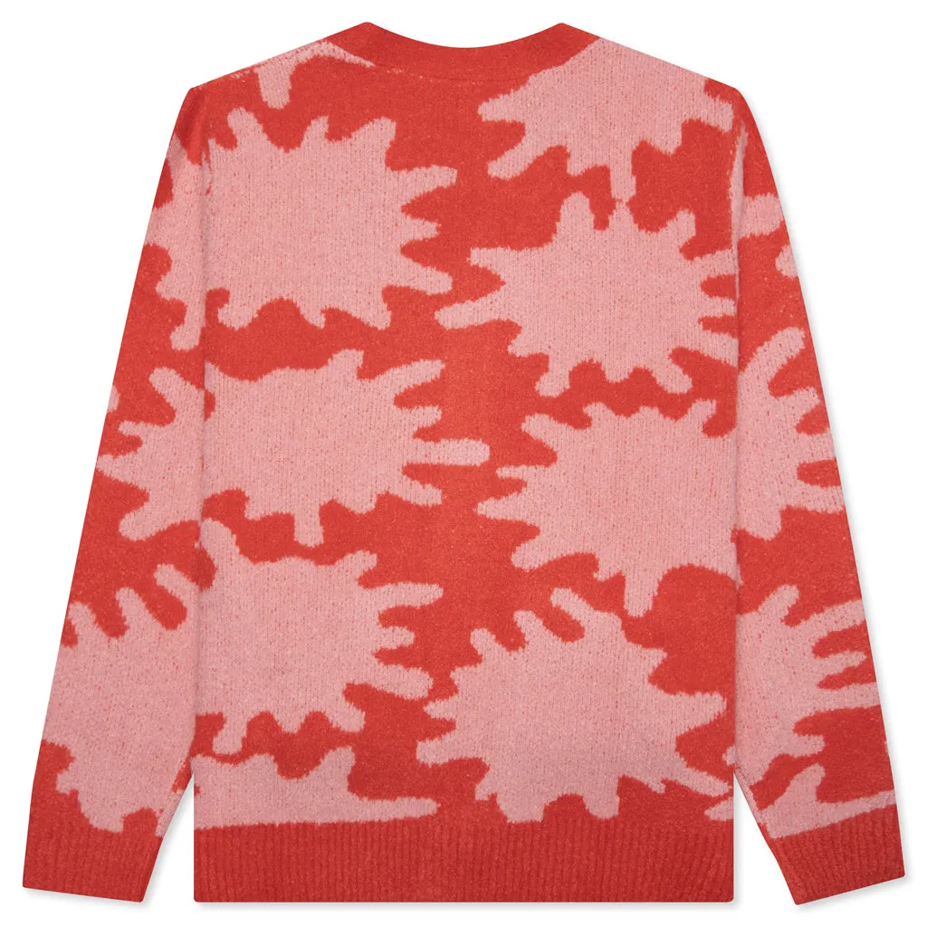 Splat Sweater - True Red