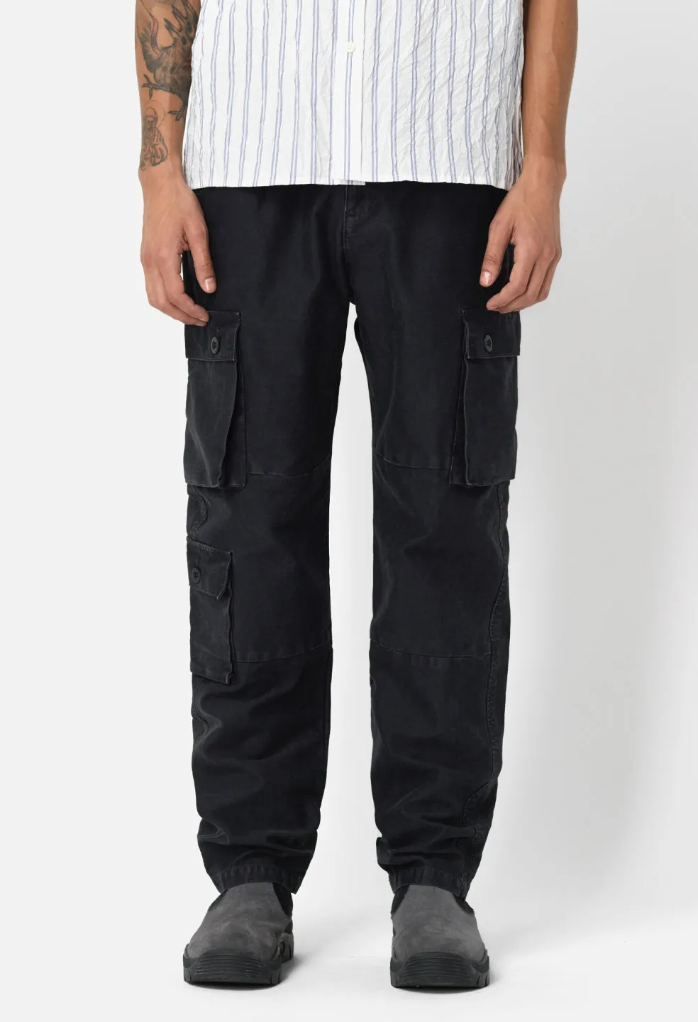 Techno Utility Cargo Pant / Black