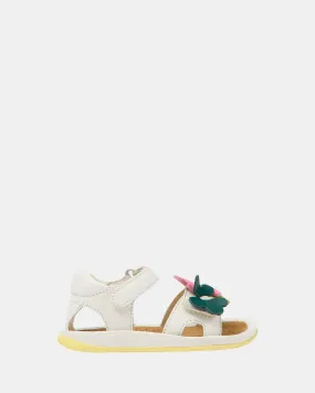 Twins Petal Sandal Infant White Multi