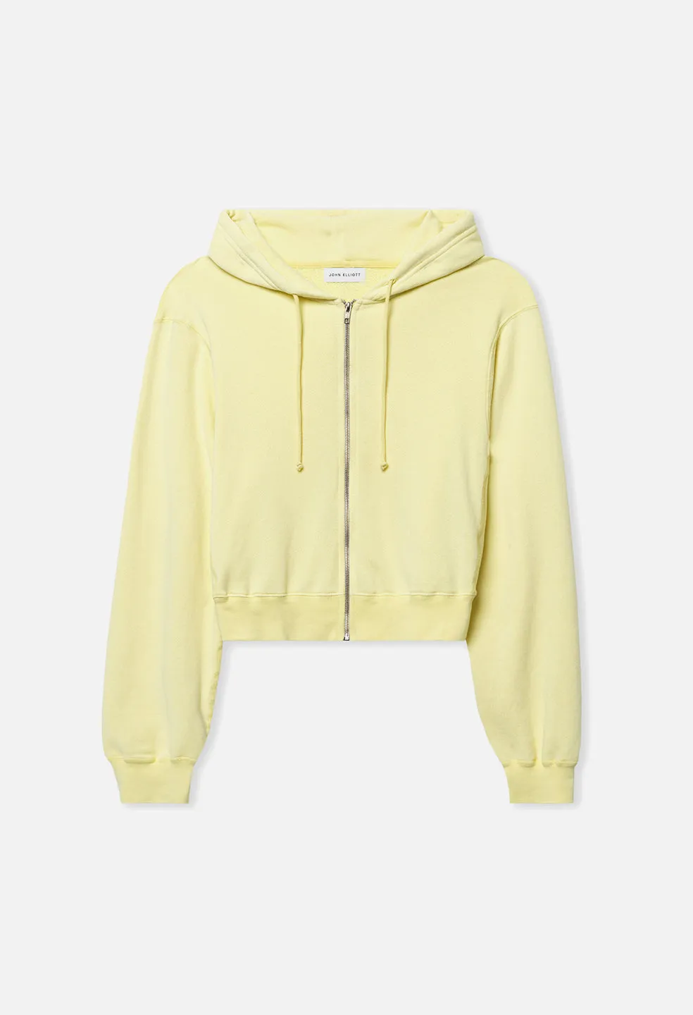 Vintage Fleece Cropped Full-Zip / Glow