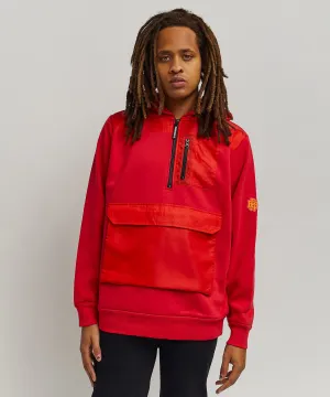 Wheaties Cargo Hoodie - Red