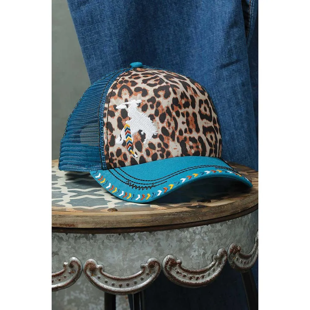 Women's Cinch Leopard Cap