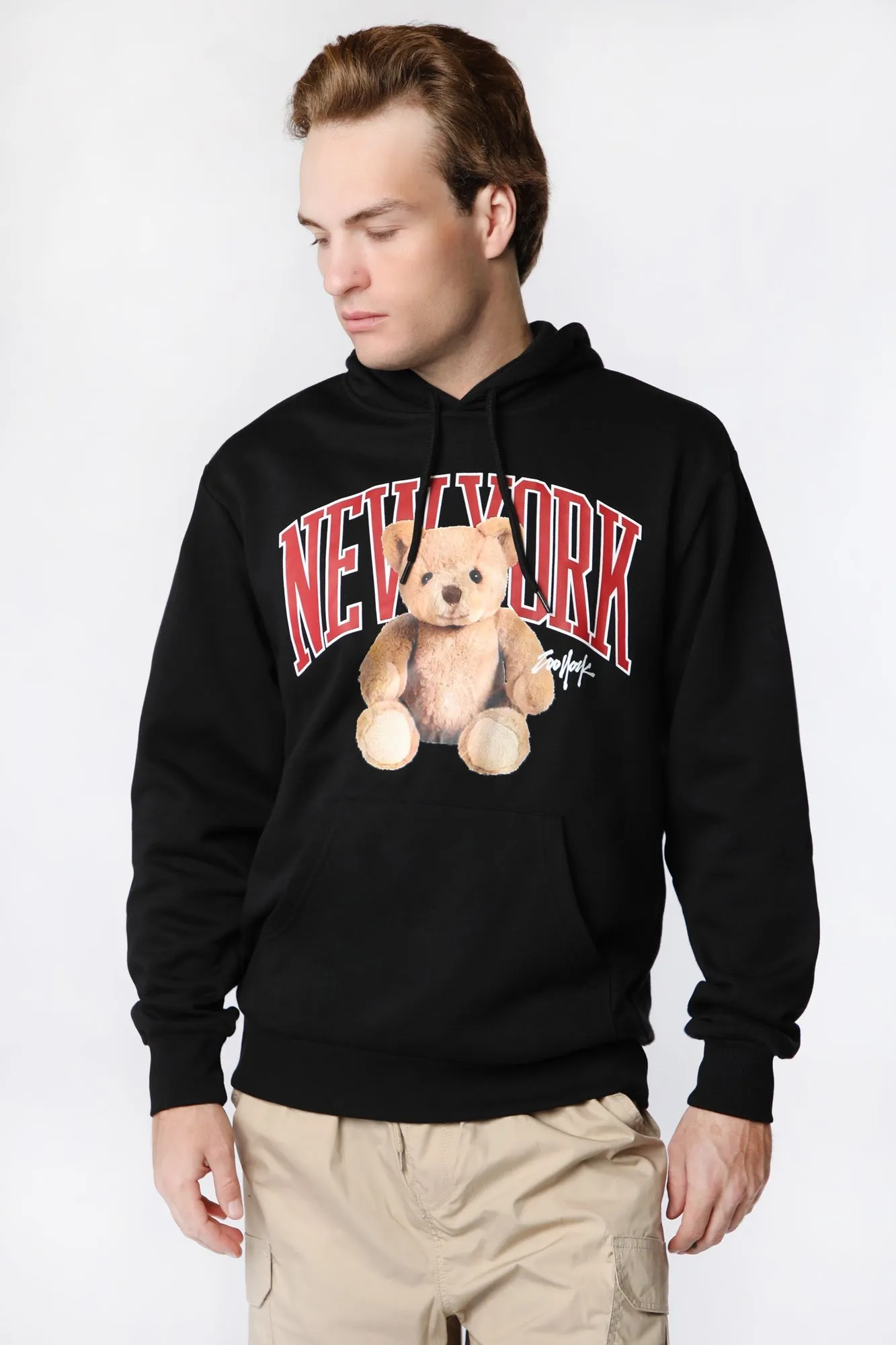 Zoo York Mens NYC Teddy Hoodie